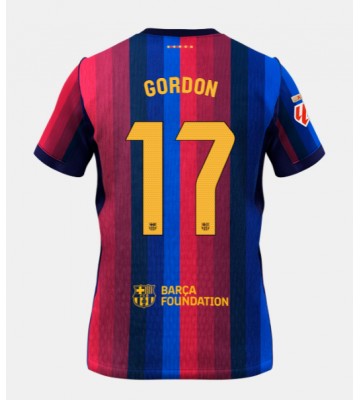 Barcelona Anthony Gordon #17 Hjemmebanetrøje 2026-27 Kortærmet